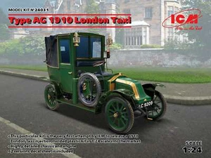 Type AG 1910 London Taxi (Plastic model kit) 1/24 ICM 24031 - Picture 1 of 5