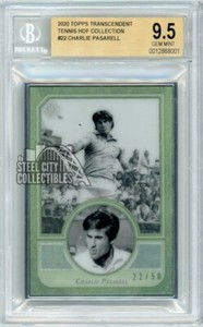 Charlie Pasarell 2020 Topps Transcendent Tennis Card 22/50 BGS 9.5
