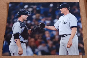 BRIAN MCCANN NEW YORK YANKEES SIGNED AUTOGRAPHED 8X10 PHOTO COA ATLANTA BRAVES - Picture 1 of 1
