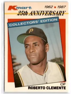 1987 Kmart 25th Anniversary Roberto Clemente #2 Pirates - Picture 1 of 2