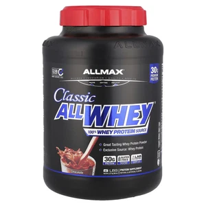 2 x ALLMAX, Classic AllWhey, 100% Whey Protein, Chocolate, 5 lbs (2,27 kg) - Bild 1 von 2