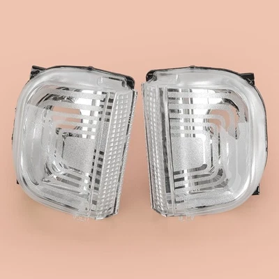 1pair Side Rearview Mirror Turn Signal Light Lens Fit For Mercedes Sprinter New - Image 1 of 4