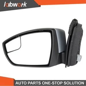 Labwork Driver Left Side View Mirror For Ford Focus 15-18 W/ Light LH Unpainted - Picture 1 of 17