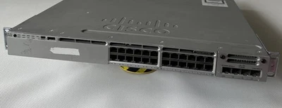 Cisco WS-C3850-24P-L 24-Port PoE+ 10/100/1000GbE Network Switch C3850-NM-4-1G - Image 1 of 4