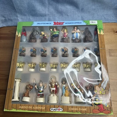 Jeu d'échecs Plastoy Astérix - Complet, très bon état - Photo 1/4
