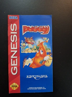 Puggsy Sega Genesis Manual Only - Image 1 of 4