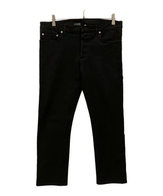 Calça jeans DIOR HOMME 17AW stretch skinny, preta, tamanho 33 - Imagem 1 de 4