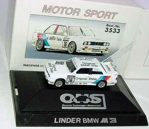 1:87 BMW M3 E30 DTM 1991 Linder Original BMW Parts 16 Altfrid Heger - Herpa 3533 - Picture 1 of 1
