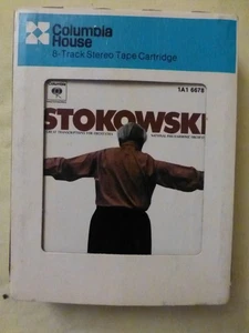 Stokowski VTG 8 Track Tape Columbia 1A1 6678  Nat’l Philharmonic Orchestra EUC - Picture 1 of 7