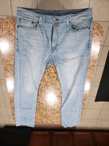 Levi's 513 Men’s blue Jeans Size 36/34 Straight Z1 - Picture 1 of 18