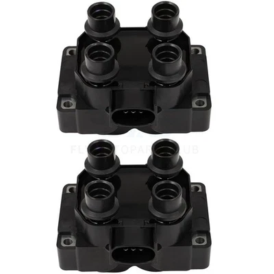 2x Ignition Coils For 1991-2003 Ford Escort 1.9L 1988-2001 Ford Ranger 2.3L l4 - Image 1 of 4