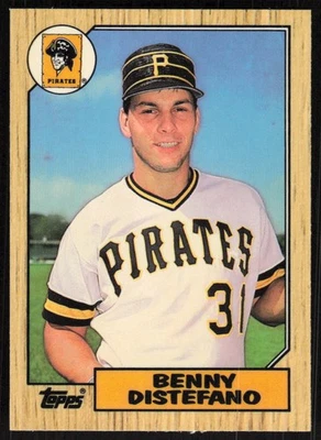 1987 Topps TIFFANY  #651 Benny Distefano - Image 1 of 2