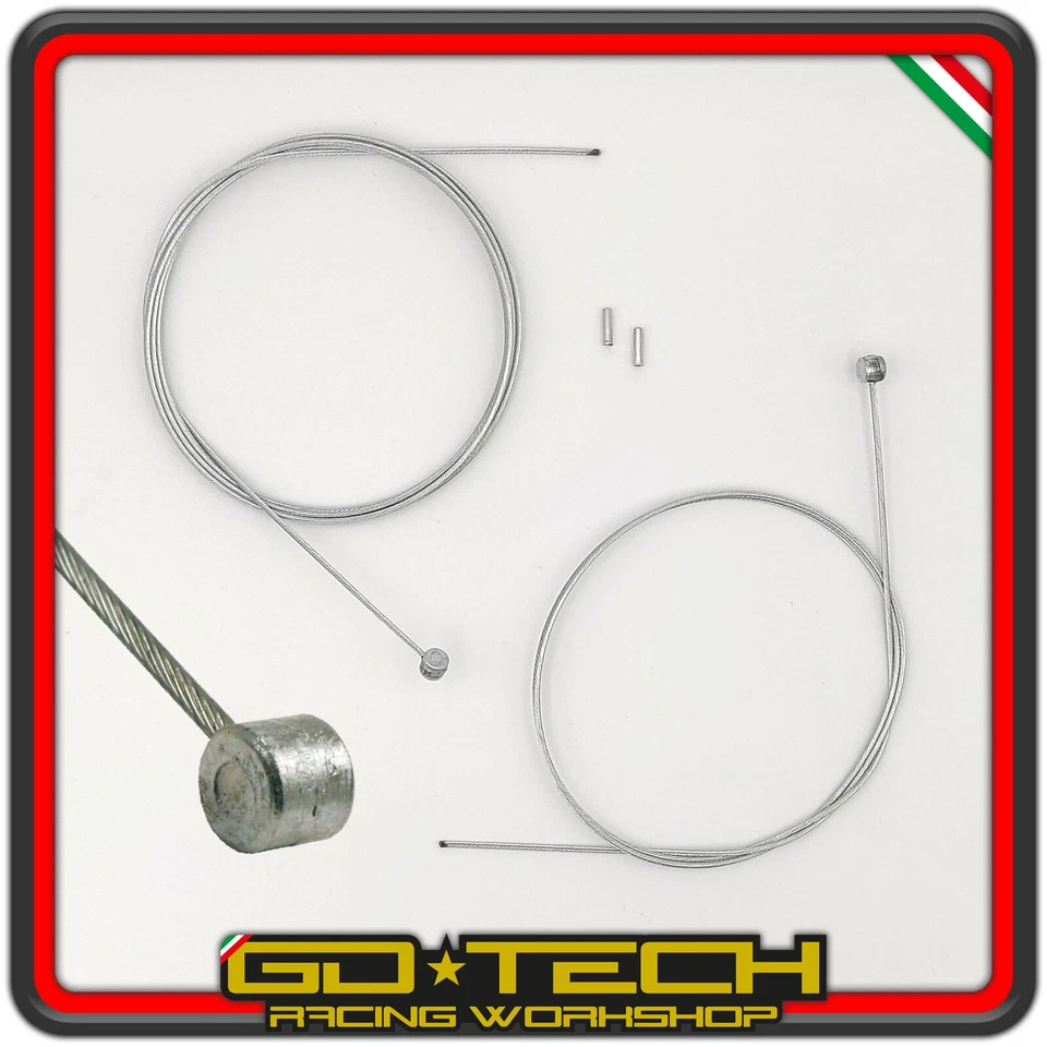 FILI CAVI FRENO BICI CAVO Testa Cilindro FILO BICICLETTA ANTERIORE POSTERIORE - Image 1 of 1