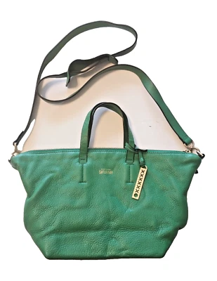Bolso/bross de cuero verde Kate Spade Saturday Foto 1 de 4