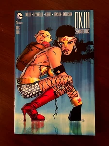 Dark Knight III Master Race #4 (DC 2016) 1:100 Frank Miller Variant 9.0 VF/NM - Picture 1 of 6