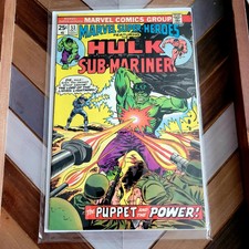 MARVEL SUPER HEROES #53 Oct 1975 INCREDIBLE HULK, SUB-MARINER (NAMOR) APPEARANCE