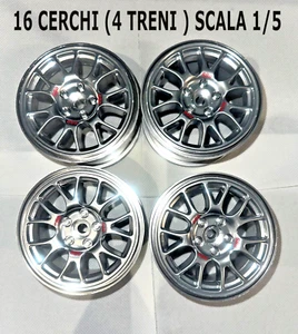 Ferrari 360 Challenge Auto RC 16 CERCHI 4 TRENI per modelli GT 1/5 quadro 18mm - Imagen 1 de 3