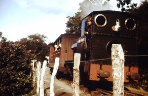 3 X 35mm Colour Slides - Edward Thomas Narrow Gauge Locomotive Talyllyn Railway - Picture 1 of 3