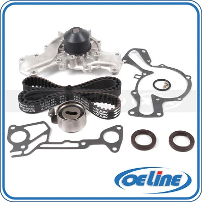 Kit de correa de distribución con bomba de agua para 88-99 Mitsubishi 3000GT Hyundai Sonata 3,0 L V6 Foto 1 de 4