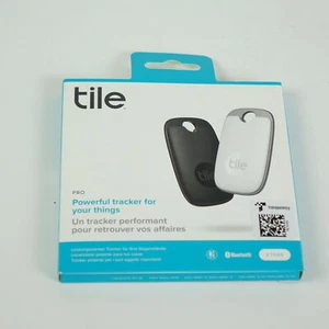 Tile Pro (2022) 2-pack (1 Black/ 1 White) Water-resistant Phone Finder - Picture 1 of 2