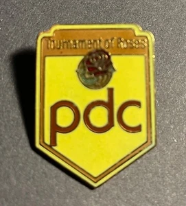 PDC Tournament of Roses Vintage Original Pinback Lapel Button 1". - Picture 1 of 2