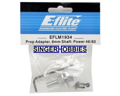 E-Flite EFLM1934 8.0mm Prop Adapter w/ Set Screw Power 46/60 HH - Image 1 of 2