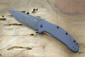 1776TGRYBW Kershaw Tanto Point Flag Logo Pocket knife assisted opener New Blem - Picture 1 of 4