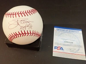 JIM PALMER HOF SIGNED BASEBALL PSA CERT #AI91529 - Picture 1 of 6