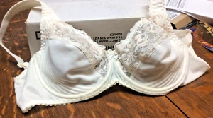Reggiseno Uni donna 38C bianco cablato non imbottito cinturino regolabile - Foto 1 di 5