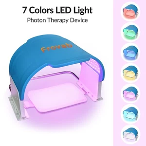 Frovab Infrared Face Mask for Acne,7 Colors Best LED Face Mask for Wrinkle - Picture 1 of 9