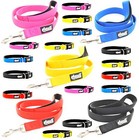 LIFETIME GUARANTEE Dexil Elite Range Neoprene Padded 4 6 Foot Dog Lead or Collar