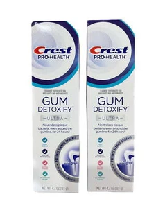 Gum Detoxify Ultra Toothpaste | Deep Clean | Gentle Whitening | 4.7 Ounce | 2 Pa - Picture 1 of 12