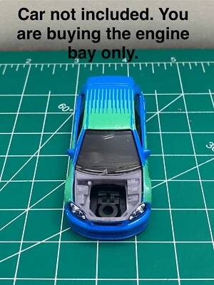 Bahía de motor a escala 1/64 para Hotwheels Honda Civic Ek9 diecast construcciones personalizadas resina Foto 1 de 4
