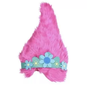 Poppy Hat Trolls World Tour Princess Poppy Hair Costume Wig Halloween Birthday - Picture 1 of 4