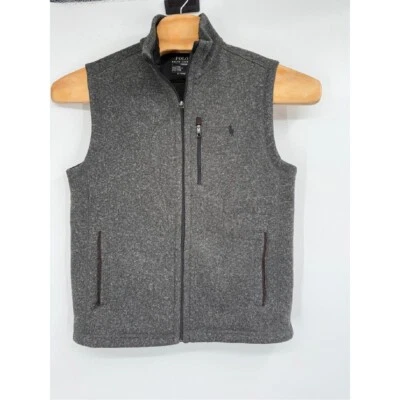 Polo Ralph Lauren Men's Fleece Performance Sweater Vest Size M Gray Heather - Image 1 of 4