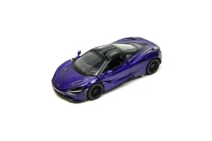 5 Zoll Kinsmart McLaren 720S Druckguss Modell Spielzeug Auto 1:36 lila - Bild 1 von 4