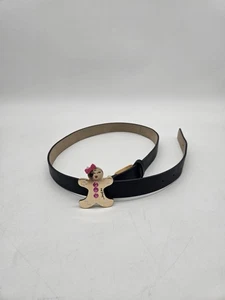M Betsey Johnson Lebkuchenmann Weihnachtsgürtel - Bild 1 von 3
