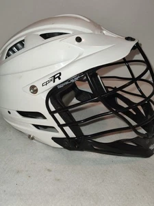 Cascade CPX-R Lacrosse Helmet White Adjustable OSFM Used - Picture 1 of 12