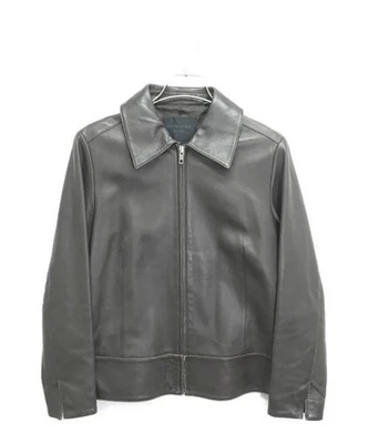 Blusa de piel de cordero azul marino ANTEPRIMA Foto 1 de 4