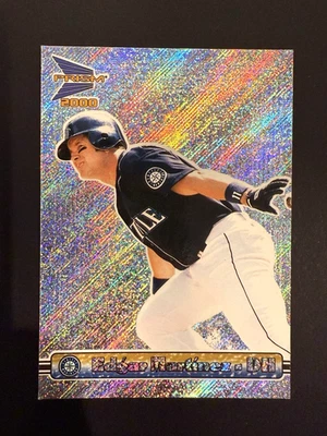 2000 Pacific Prism Silver #134 Edgar Martinez ~ Mariners - Image 1 of 4