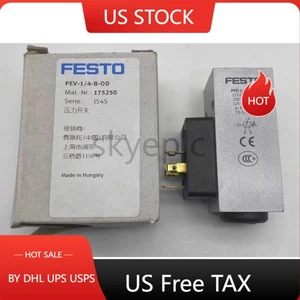 US FREE TAX New Festo PEV-1/4-B-OD 175250 Pressure switch - Picture 1 of 4
