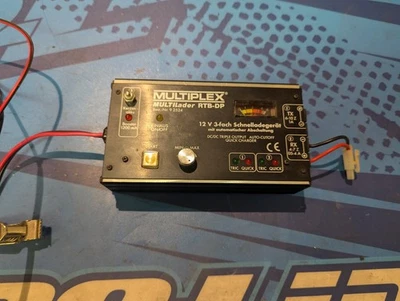 Ladegerät Multilader Multiplex RTB- DP 12 V  Schnellladegerät Vintage Best.92524 - Image 1 of 4