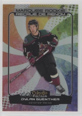 2022-23 O-Pee-Chee Platinum Rainbow Color Wheel Dylan Guenther #298 Rookie RC - Image 1 of 2