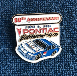 Motor sport racing badge NASCAR stock car Pontiac June 1998 - Picture 1 of 1