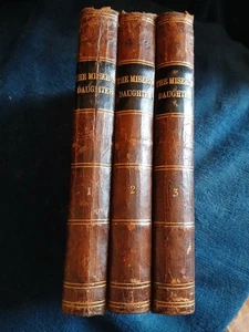 1843 -3 Bände Ainsworth Die Tochter des Geizhals illustriert von George Cruikshank (05) - Bild 1 von 7