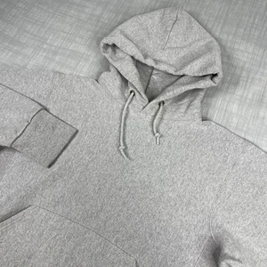 Vintage Kellsport Herren Größe M Blanko Reverse Weave Hoodie grau Kapuzenpullover - Bild 1 von 15