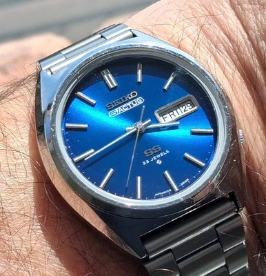 Seiko 5ACTUS SS, Vintage Gts Watch, 6106-8670, 1975, Stunning, O/hauled, G/teed, - Image 1 of 4