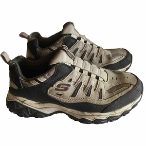 Skechers Extra Wide Fit Mens Gray Foam Comfort Athletic Shoes Sneakers Size 8 - Picture 1 of 14