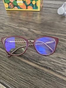 Draper James Eyeglasses DJ5019 (604) Merlot 52mm Women’s Full-Rim Frame - Picture 1 of 10