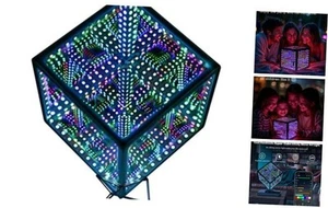 Infinity Hyper Cube LED Light LED Controller with Stand, Controller & Sound & - Picture 1 of 7